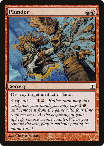 Plunder 174, carta de Magic: The Gathering de Time Spiral