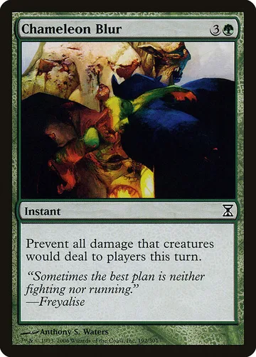Chameleon Blur 192, carta de Magic: The Gathering de Time Spiral