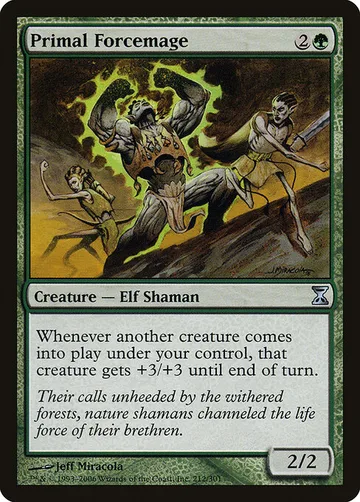 Primal Forcemage 212, carta de Magic: The Gathering de Time Spiral