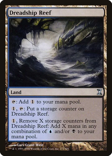 Dreadship Reef 271, carta de Magic: The Gathering de Time Spiral