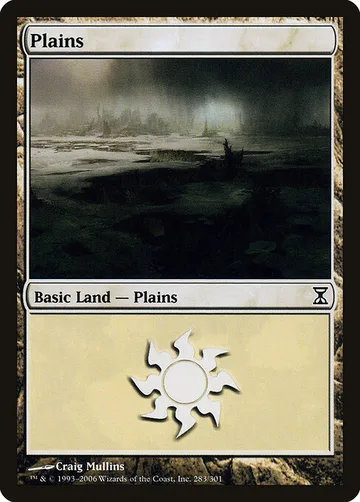 Plains 283, carta de Magic: The Gathering de Time Spiral