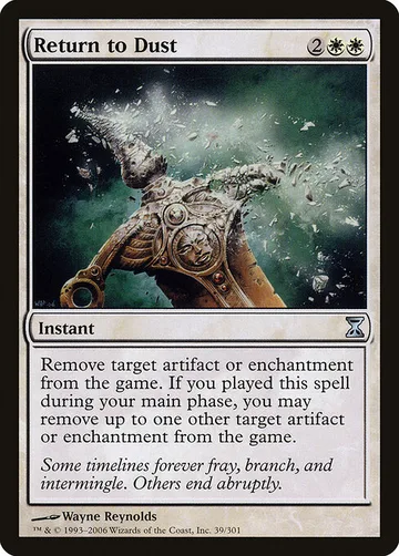 Return to Dust 39, carta de Magic: The Gathering de Time Spiral