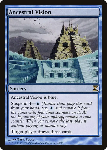 Ancestral Vision 48, carta de Magic: The Gathering de Time Spiral