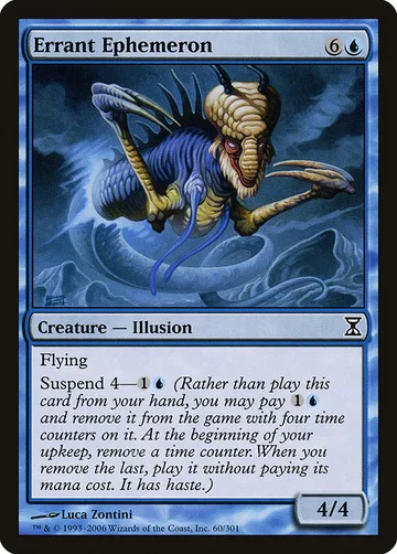 Errant Ephemeron 60, carta de Magic: The Gathering de Time Spiral