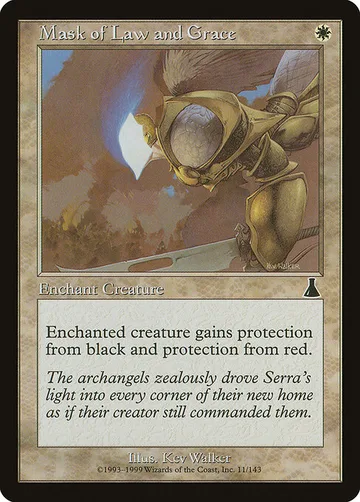 Mask of Law and Grace 11, carta de Magic: The Gathering de Urza's Destiny