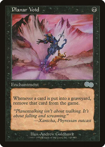 Planar Void 149, carta de Magic: The Gathering de Urza's Saga