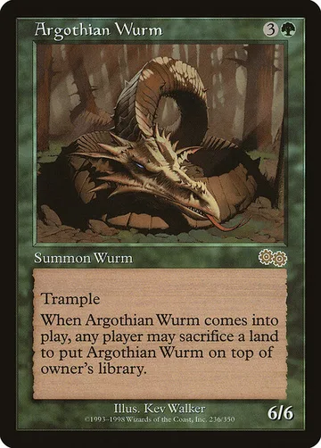 Argothian Wurm