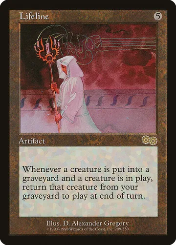 Lifeline 299, carta de Magic: The Gathering de Urza's Saga