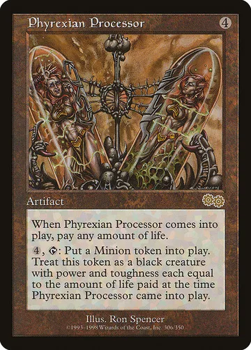 Phyrexian Processor 306, carta de Magic: The Gathering de Urza's Saga
