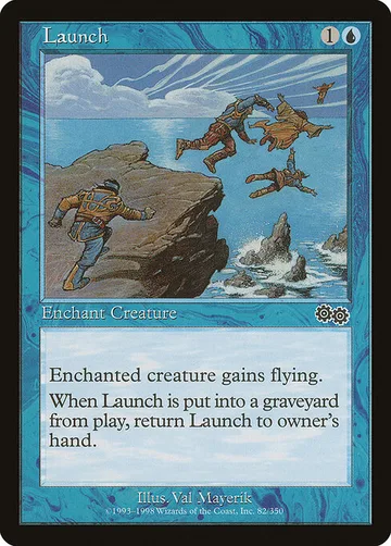 Launch 82, carta de Magic: The Gathering de Urza's Saga