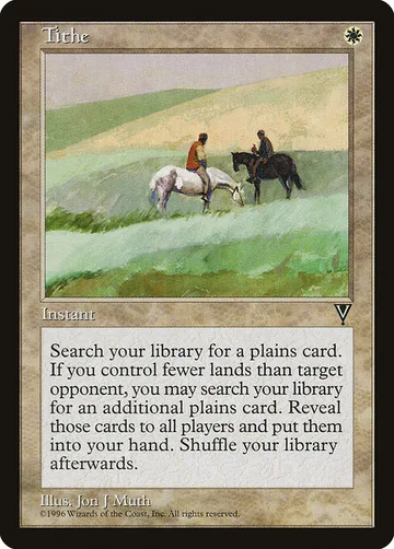 Tithe 23, carta de Magic: The Gathering de Visions