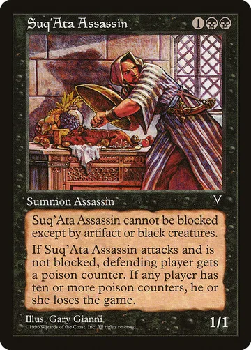 Suq'Ata Assassin 69, carta de Magic: The Gathering de Visions