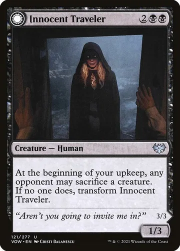 Innocent Traveler // Malicious Invader 121
