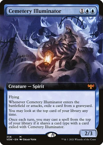 Cemetery Illuminator 356, carta de Magic: The Gathering de Innistrad: Crimson Vow
