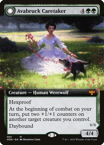 Avabruck Caretaker // Hollowhenge Huntmaster 384