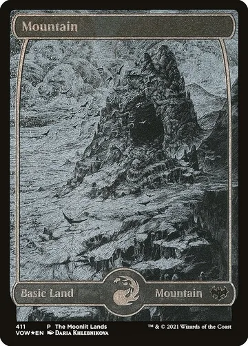 Mountain 411, carta de Magic: The Gathering de Innistrad: Crimson Vow