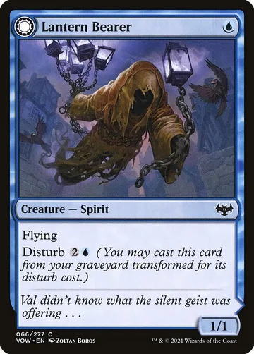 Lantern Bearer // Lanterns' Lift 66, carta de Magic: The Gathering de Innistrad: Crimson Vow