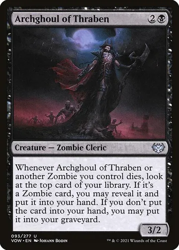 Archghoul of Thraben 93, carta de Magic: The Gathering de Innistrad: Crimson Vow