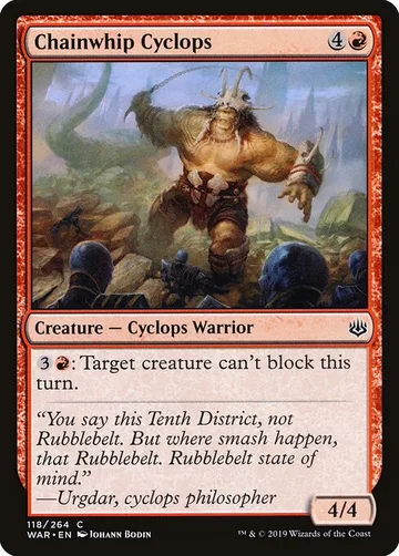 Chainwhip Cyclops 118