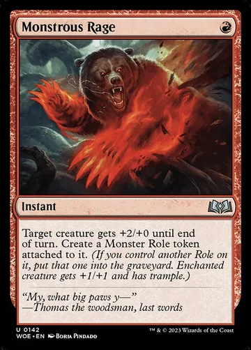 Monstrous Rage 142