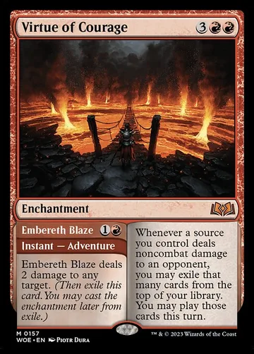 Virtue of Courage // Embereth Blaze 157