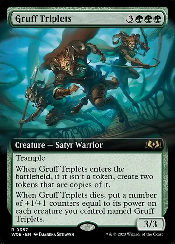 Gruff Triplets 357