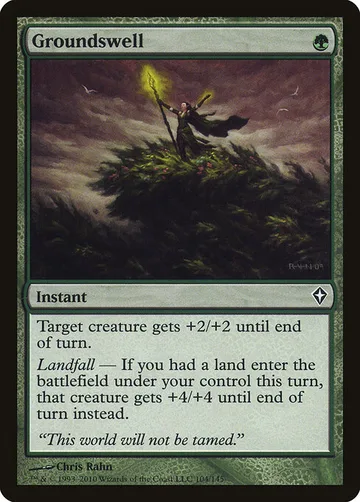 Groundswell 104, carta de Magic: The Gathering de Worldwake