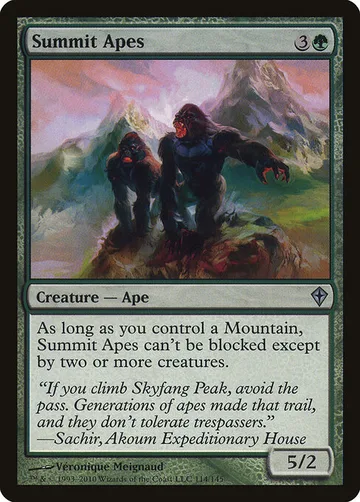 Summit Apes 114