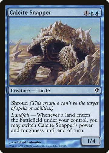 Calcite Snapper 25, carta de Magic: The Gathering de Worldwake