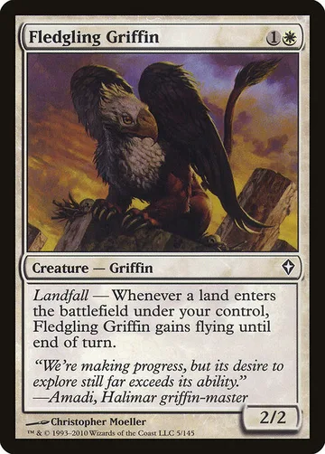 Fledgling Griffin 5, carta de Magic: The Gathering de Worldwake
