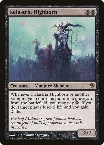 Kalastria Highborn 59, carta de Magic: The Gathering de Worldwake
