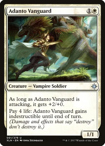 Adanto Vanguard 1, carta de Magic: The Gathering de Ixalan