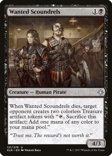 Wanted Scoundrels 131, carta de Magic: The Gathering de Ixalan
