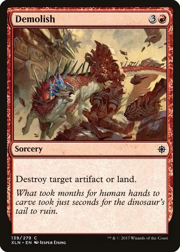 Demolish 139, carta de Magic: The Gathering de Ixalan
