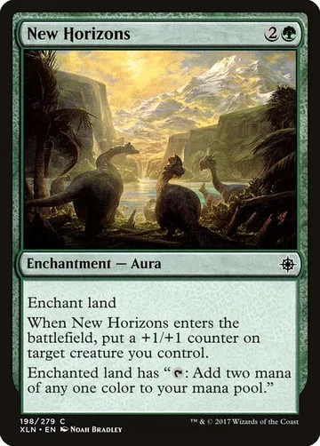 New Horizons 198, carta de Magic: The Gathering de Ixalan