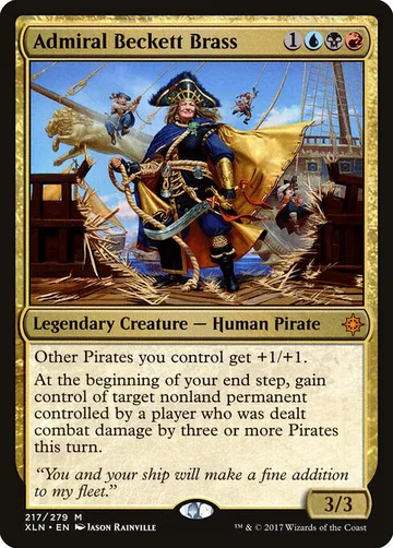 Admiral Beckett Brass 217