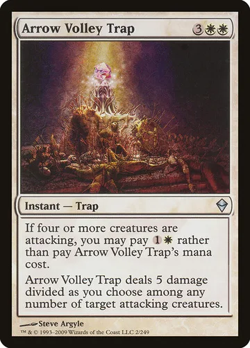 Arrow Volley Trap 2, carta de Magic: The Gathering de Zendikar