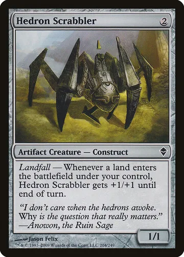 Hedron Scrabbler 204, carta de Magic: The Gathering de Zendikar