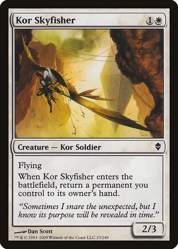 Kor Skyfisher 23, carta de Magic: The Gathering de Zendikar