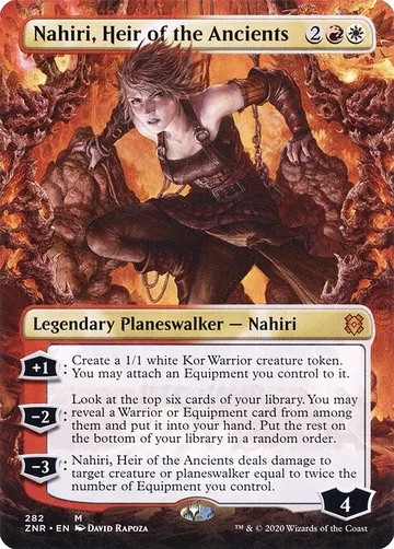 Nahiri, Heir of the Ancients 282, carta de Magic: The Gathering de Zendikar Rising
