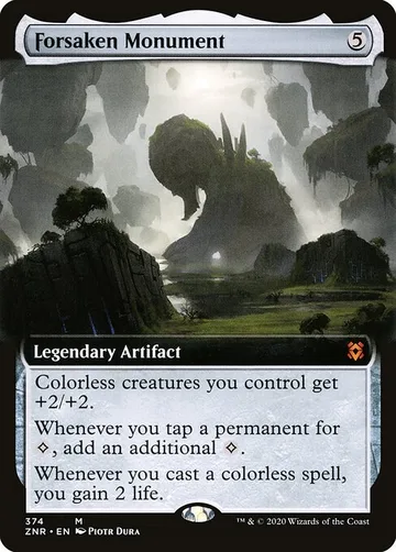 Forsaken Monument 374, carta de Magic: The Gathering de Zendikar Rising