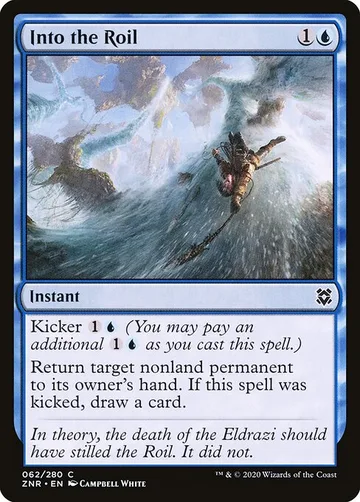Into the Roil 62, carta de Magic: The Gathering de Zendikar Rising