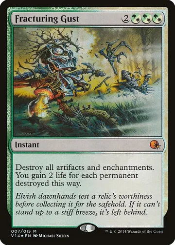 Fracturing Gust 7, carta de Magic: The Gathering de From the Vault: Annihilation