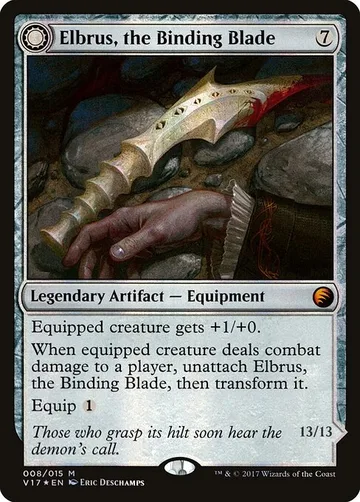 Elbrus, the Binding Blade // Withengar Unbound 8, carta de Magic: The Gathering de From the Vault: Transform