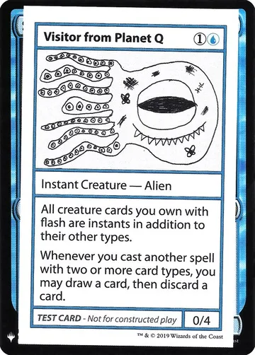 Visitor from Planet Q 33