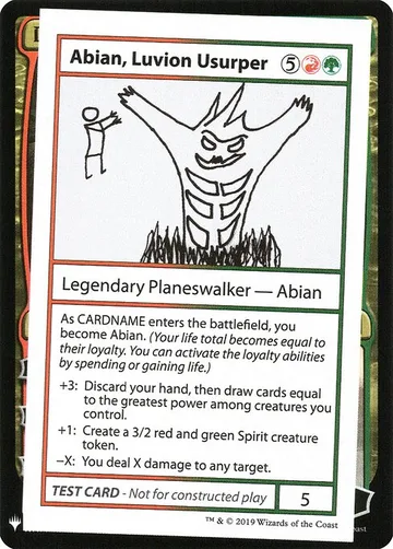 Abian, Luvion Usurper 87