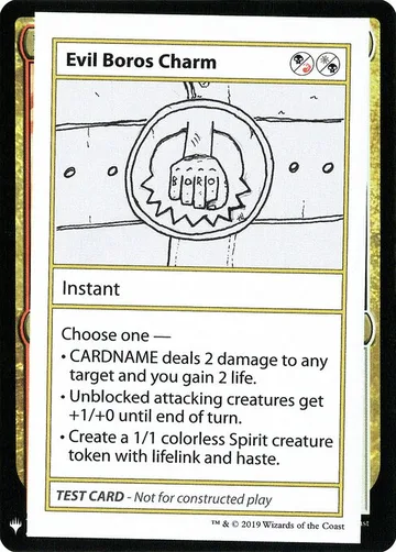 Evil Boros Charm 90
