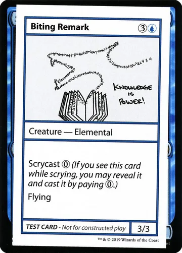 Biting Remark 17