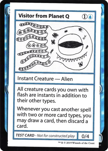 Visitor from Planet Q 33