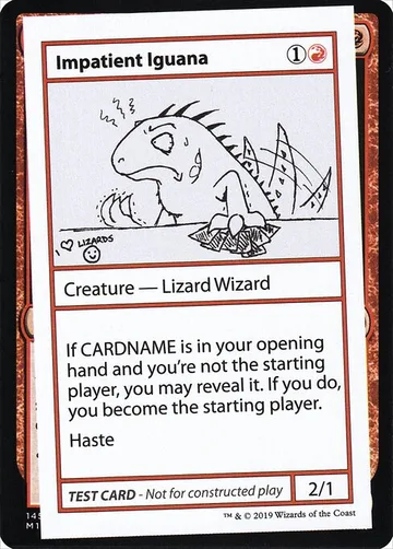 Impatient Iguana 55